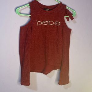 Kids Size 10/12 BeBe open should shirt